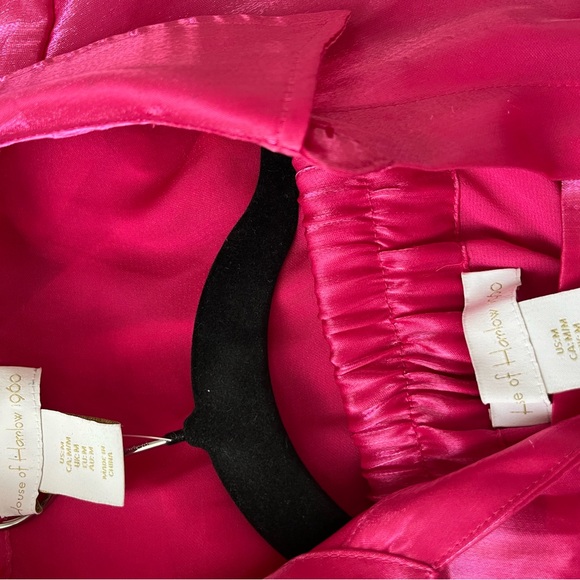 House of Hawlow 1960 Super cute hot pink set! Pretty for a party - Picture 4 of 5